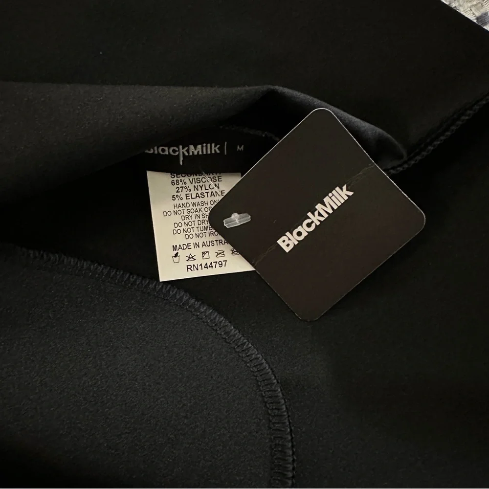 BlackMilk PVC Ultra High Waisted Skater Skirt - Picture 2 of 2